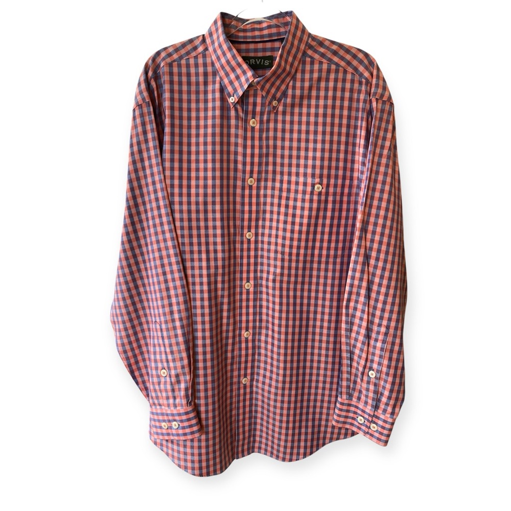 Orvis Checkered Button Down Shirt